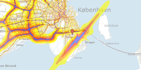 Trafikstøjkort på Gyldenvang Alle 4, 2770 Kastrup