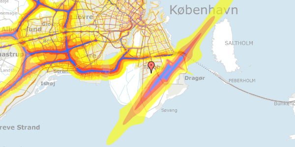 Trafikstøjkort på Holdkærs Ager 115, 2770 Kastrup