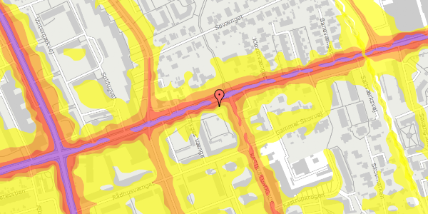 Trafikstøjkort på Saltværksvej 47, 2. th, 2770 Kastrup