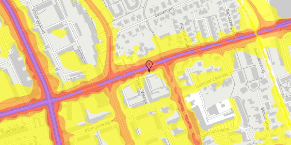 Trafikstøjkort på Saltværksvej 51, 2. th, 2770 Kastrup