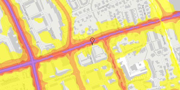 Trafikstøjkort på Saltværksvej 53, 2. th, 2770 Kastrup