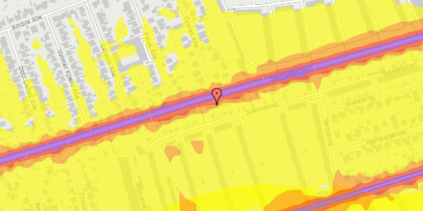 Trafikstøjkort på Saltværksvej 149, 2770 Kastrup
