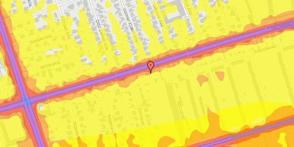 Trafikstøjkort på Saltværksvej 185, 2770 Kastrup