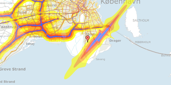 Trafikstøjkort på Senegal Alle 15, 2770 Kastrup