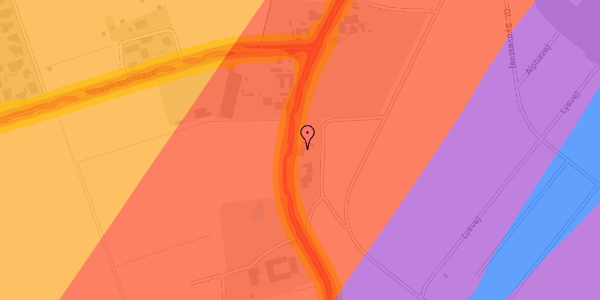 Trafikstøjkort på Tømmerupvej 209, 2791 Dragør