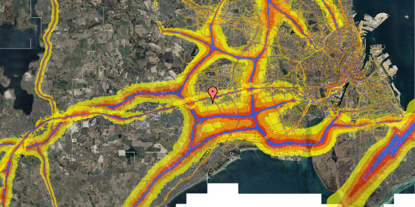 Trafikstøjkort på Albertslundvej 75, 1. tv, 2625 Vallensbæk