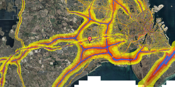 Trafikstøjkort på Albertslundvej 95, 2. th, 2625 Vallensbæk