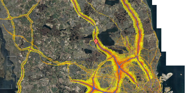 Trafikstøjkort på Bymidten 56, 2. m, 3500 Værløse