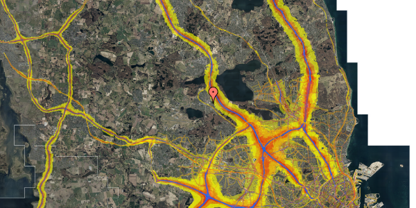 Trafikstøjkort på Bymidten 128, 2. th, 3500 Værløse