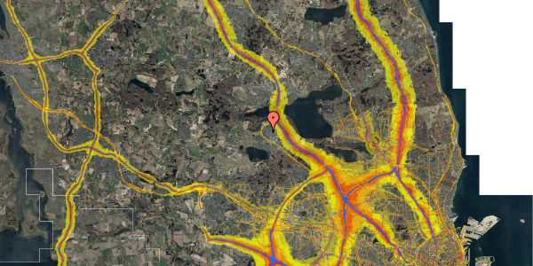 Trafikstøjkort på Engstedet 7, st. 1, 3500 Værløse