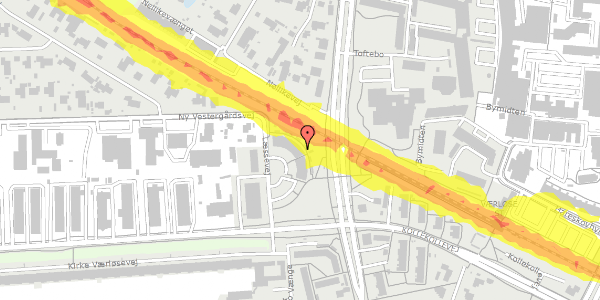 Trafikstøjkort på Læssevej 30, 3500 Værløse