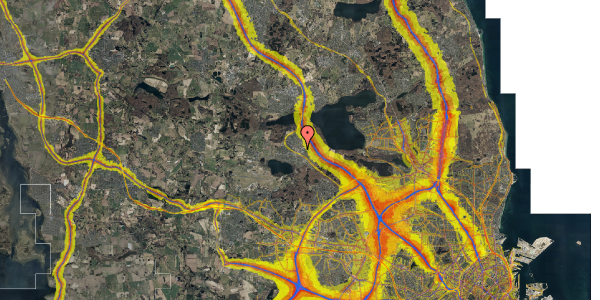 Trafikstøjkort på Skovgården 3G, 1. , 3500 Værløse