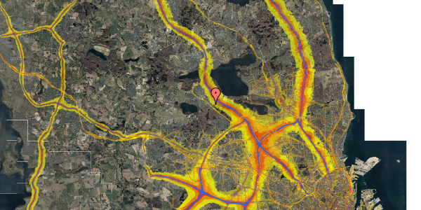 Trafikstøjkort på Tingmosen 20, 3500 Værløse