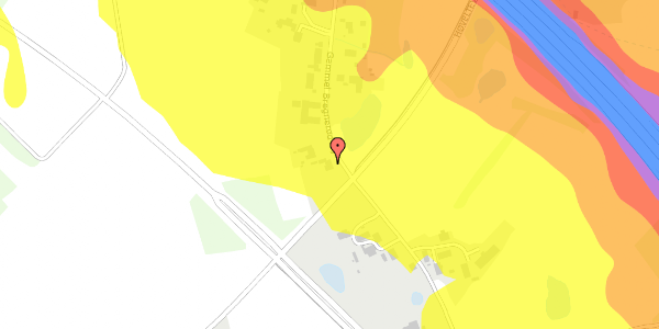 Trafikstøjkort på Gammel Bregnerødvej 7, 3520 Farum