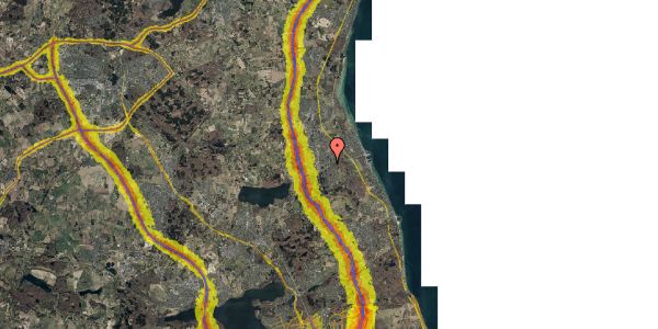 Trafikstøjkort på Hørsholm Park 5, 1. mf, 2970 Hørsholm