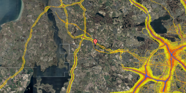 Trafikstøjkort på Gulspurvevej 3, 3660 Stenløse