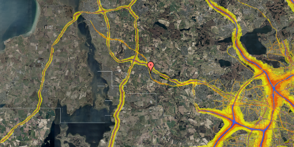 Trafikstøjkort på Solsortevej 9, 3660 Stenløse