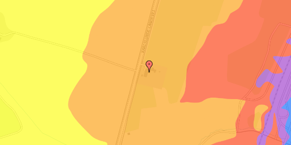 Trafikstøjkort på Karlslunde Landevej 57, 2690 Karlslunde