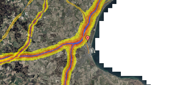 Trafikstøjkort på Ølbycenter 86, 1. 26, 4600 Køge