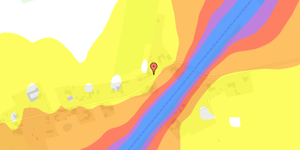 Trafikstøjkort på Møllevej 19, 4130 Viby Sjælland