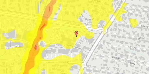 Trafikstøjkort på Solrød Center 87, 1. 12, 2680 Solrød Strand
