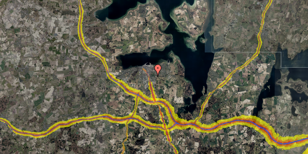 Trafikstøjkort på Havevang 2, 3. mf, 4300 Holbæk