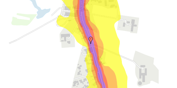 Trafikstøjkort på Ringstedvej 206, 4300 Holbæk