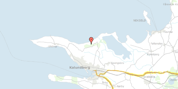 Trafikstøjkort på Mosestien 9, 4400 Kalundborg