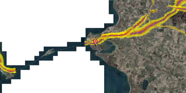 Trafikstøjkort på Bragesvej 33, 4220 Korsør