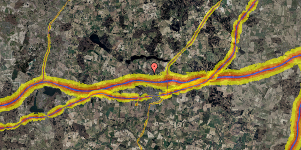 Trafikstøjkort på Benløseparken 65, 2. th, 4100 Ringsted