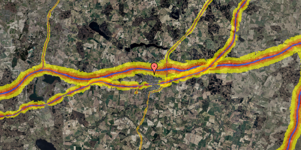 Trafikstøjkort på Bøllingsvej 30, 1. 10, 4100 Ringsted