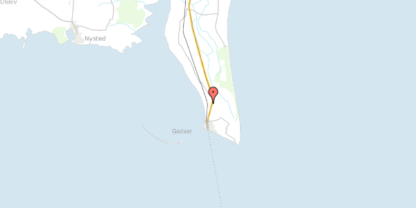 Trafikstøjkort på Korsagervej 18, 4874 Gedser