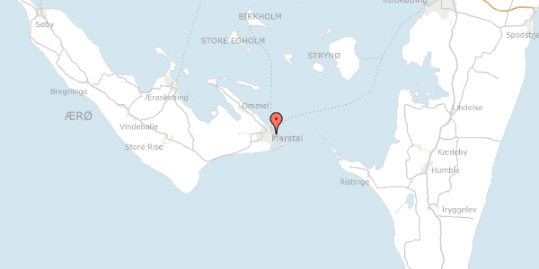Trafikstøjkort på Skippergade 22A, 5960 Marstal
