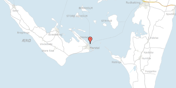 Trafikstøjkort på Arnekrogen 4, 5960 Marstal
