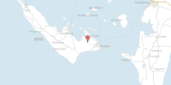 Trafikstøjkort på Færgevej 43, 5960 Marstal