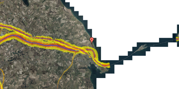 Trafikstøjkort på Rådyrvænget 129, 5800 Nyborg