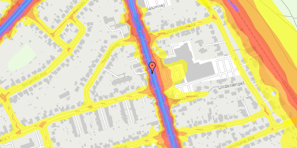 Trafikstøjkort på Dalumvej 41, 5250 Odense SV