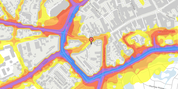 Trafikstøjkort på Falen 2C, 3. tv, 5000 Odense C