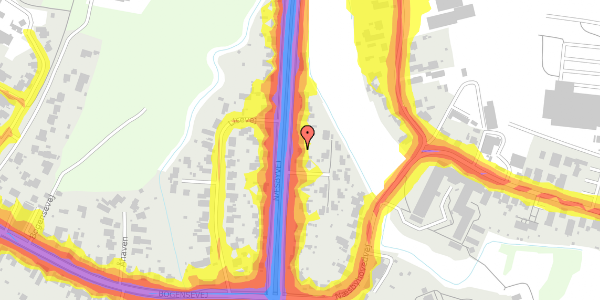 Trafikstøjkort på Næsbyvej 97, 5270 Odense N