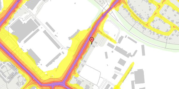 Trafikstøjkort på Stadionvej 26, 2. th, 5200 Odense V