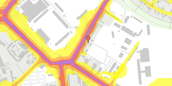 Trafikstøjkort på Stadionvej 38, st. tv, 5200 Odense V