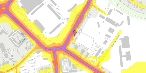 Trafikstøjkort på Stadionvej 42, 2. tv, 5200 Odense V