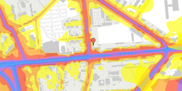 Trafikstøjkort på Stadionvej 60, 2. th, 5200 Odense V