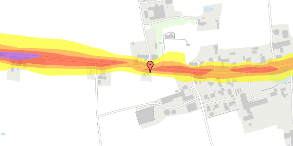 Trafikstøjkort på Bøjdenvejen 92, 5750 Ringe