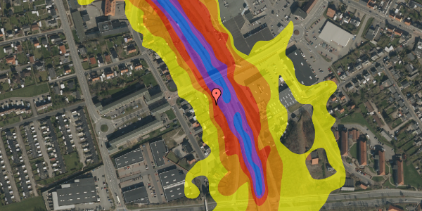 Trafikstøjkort på Mølmarksvej 197, st. 3, 5700 Svendborg