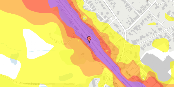 Trafikstøjkort på Tunnelvej 13, 5690 Tommerup