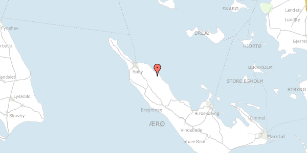 Trafikstøjkort på Snorløkke 15, 5985 Søby Ærø
