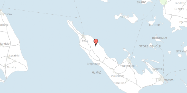 Trafikstøjkort på Stærmose 23, 5985 Søby Ærø