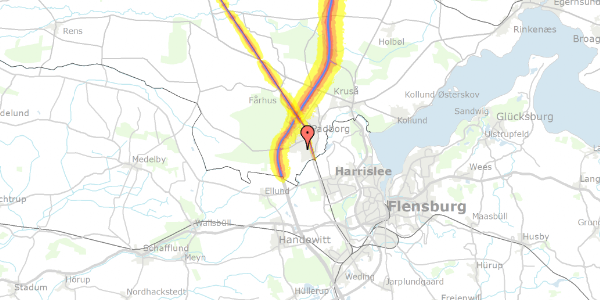 Trafikstøjkort på Frøslevvej 66, 6330 Padborg