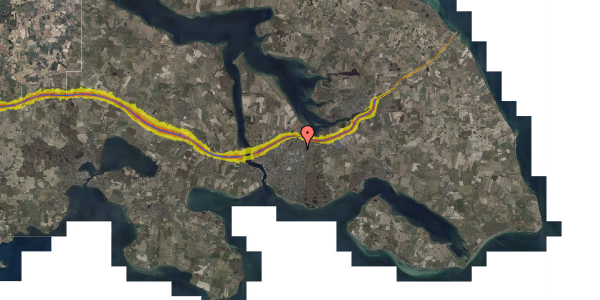 Trafikstøjkort på Stenbjergparken 2C, st. th, 6400 Sønderborg